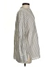Vince. Stripes Silver Long Sleeve Button-Down Shirt Size XS - photo 4