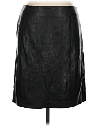 Talbots Leather Skirt (view 1)