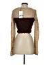 Zara Brown Long Sleeve Top Size S - photo 2