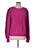 Gap 100% Cotton Solid Pink Pullover Sweater Size L - photo 1