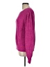 Gap 100% Cotton Solid Pink Pullover Sweater Size L - photo 5