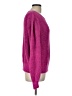 Gap 100% Cotton Solid Pink Pullover Sweater Size L - photo 4