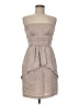 BCBGMAXAZRIA 100% Polyester Solid Tan Cocktail Dress Size 8 - photo 1