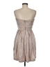 BCBGMAXAZRIA 100% Polyester Solid Tan Cocktail Dress Size 8 - photo 2