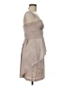 BCBGMAXAZRIA 100% Polyester Solid Tan Cocktail Dress Size 8 - photo 4