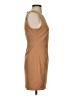 Assorted Brands Solid Tan Casual Dress Size S - photo 4