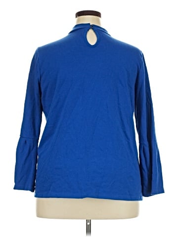 Lane Bryant 3/4 Sleeve T-Shirt (view 2)