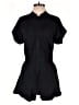 Blanc Noir Solid Black Romper Size S - photo 1