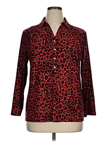 Anne Klein 3/4 Sleeve Blouse (view 1)