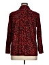Anne Klein Animal Print Red 3/4 Sleeve Blouse Size XL - photo 2