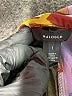 Halogen 100% Polyester Print Brown Long Sleeve Blouse Size L - photo 7