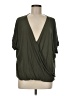 Double Zero Green Short Sleeve Blouse Size M - photo 1