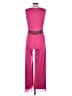 FUZZI 100% Nylon Pink Jumpsuit Size L - photo 2