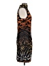 Venus Graphic Orange Cocktail Dress Size 12 - photo 4