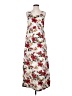 Assorted Brands Floral White Red Casual Dress Size Med - Lg - photo 1
