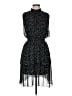 Assorted Brands Polka Dots Black Cocktail Dress Size 8 - photo 1