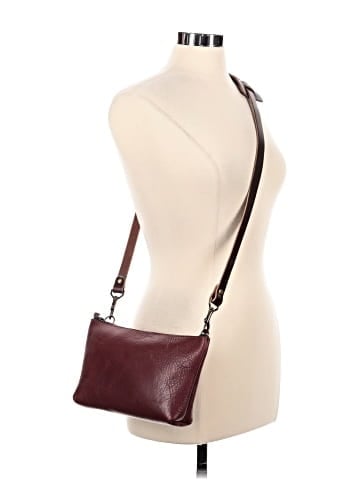 Go Forth Goods Leather Crossbody Bag (view 2)