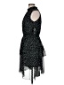 Assorted Brands Polka Dots Black Cocktail Dress Size 8 - photo 5