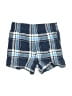Carter's 100% Cotton Plaid Blue Shorts 0-3 MO / 3 MO - photo 1