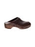 Unbranded 100% Leather Brown Mule/Clog Size EU 38 - photo 1