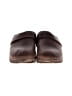 Unbranded 100% Leather Brown Mule/Clog Size EU 38 - photo 2