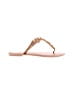 West Loop Tan Flip Flops Size 5 - 6 - photo 1