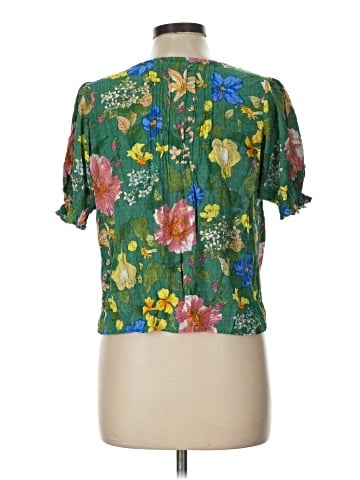 C&C California Short Sleeve Blouse (view 2)