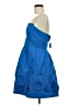 BCBGMAXAZRIA 100% Polyester Blue Cocktail Dress Size 8 - photo 5