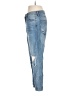Vintage America Blues 100% Polyester Hearts Blue Jeans Size 6 - photo 5