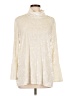 Ruby Rd. Ivory Turtleneck Sweater Size L - photo 1