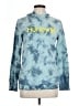 Hurley Tie-dye Blue Pullover Hoodie Size L - photo 1