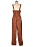 Universal Thread 100% Cotton Solid Brown Jumpsuit Size XS - photo 2