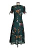 Bebop Floral Teal Casual Dress Size 3 - photo 2