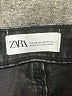 Zara Stars Black Denim Shorts Size 10 - photo 3