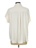 Torrid 100% Polyester Ivory Short Sleeve Blouse Size Lg Plus (0) - photo 2