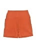 Pchee Bun Solid Orange Athletic Shorts Size S - photo 1