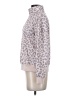 Stellah Animal Print Purple Pullover Sweater Size S - photo 5