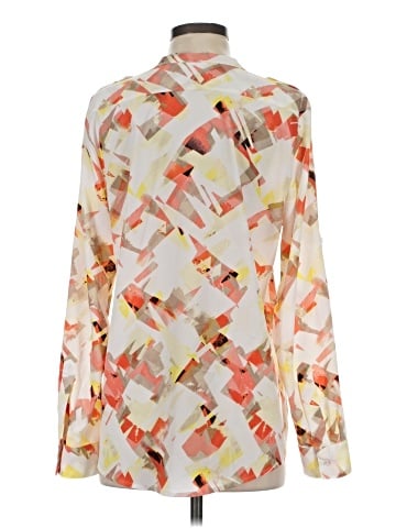 Calvin Klein Long Sleeve Blouse (view 2)