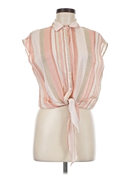 C by ONE Sleeveless Button-Down Shirt (view 1)