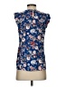 Stitch Fix 100% Polyester Floral Blue Sleeveless Blouse Size XS - photo 2