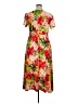Assorted Brands Tropical Red Casual Dress Size XL - photo 2