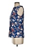 Stitch Fix 100% Polyester Floral Blue Sleeveless Blouse Size XS - photo 5
