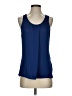 Trouve 100% Polyester Blue Sleeveless Blouse Size S - photo 1