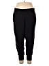 Athleta Solid Black Track Pants Size 1X - photo 1