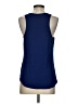 Trouve 100% Polyester Blue Sleeveless Blouse Size S - photo 2