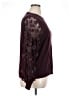 Sioni 100% Polyester Burgundy Pullover Sweater Size 1X - photo 4