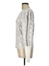 Express Paisley Silver Pullover Sweater Size L - photo 6