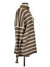 Splendid Stripes Brown Turtleneck Sweater Size S - photo 4