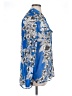 Covet 100% Polyester Print Blue Long Sleeve Blouse Size XL - photo 4