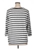 Liverpool Los Angeles Stripes Silver Pullover Sweater Size XL - photo 2